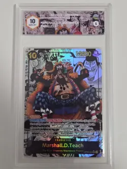 Marshall D. Teach Manga OP09-093 Alternate Art 2024 One Piece GRAAD 10 - Image 1