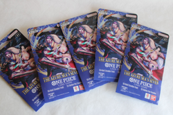 One Piece TCG Azure Sea OP-14 - EB04 Booster Pack Lot of 5 English Sealed 5!!! - Image 1