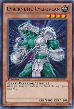 Cybernetic Cyclopean - YSKR-EN021 - Common - Unlimited Edition Near Mint Yugioh! - Image 1