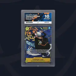 One Piece TCG - Trafalgar Law OP10-119 SEC* Alt-Art - Gem Mint 10 Ace Grading - Image 1