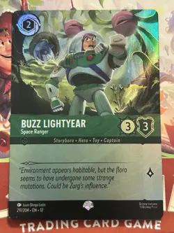 Buzz Lightyear - Space Ranger - Disney Lorcana Wilds Unknown - Epic #211 - Image 1