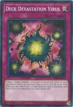 Deck Devastation Virus - SR06-EN032 - Common - 1st Edition Near Mint Yugioh! Car - Image 1