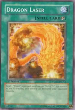 Dragon Laser - TSHD-EN053 - Common - 1st Edition Near Mint Yugioh! Card - Image 1