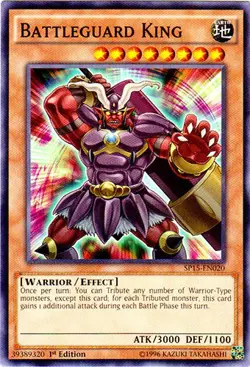 Battlebuard King - SP15-EN020 - Common - 1st Edition Near Mint Yugioh! Card - Image 1