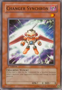 Changer Synchron - TSHD-EN004 - Common - Unlimited Edition Near Mint Yugioh! Car - Image 1