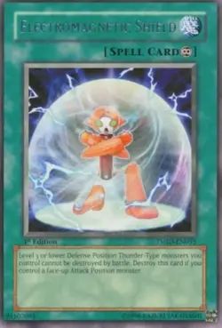 Electromagnetic Shield - TSHD-EN055 - Rare - 1st Edition Near Mint Yugioh! Card - Image 1