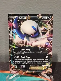 Absol EX XY62 Black Star Promo Pokemon Card See Description - Image 1
