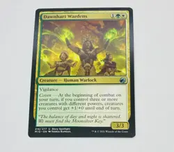 Dawnhart Wardens 216/277 Magic The Gathering Trading Card MTG Tc7 - Image 1