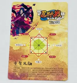 Itachi Uchiha Naruto Trading Card Crow Summon Holo Prism SSR HYEX01-SSR15 Tc5 - Image 2