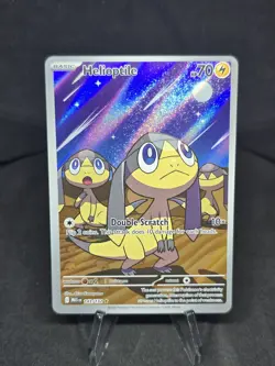 Helioptile 143/132 Illustration Rare Pokemon Card Mega Evolution set English - Image 1