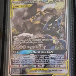 Pokemon TCG Lucario & Melmetal GX TAG TEAM Holo Promo SM192 (SM Promos) - Image 1