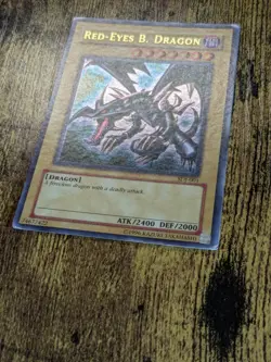 Yugioh Red-Eyes B. Dragon SDJ-001 Unlimited Ultra Rare - Image 2