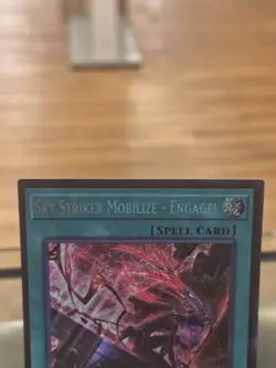 Sky Striker Mobilize - Engage! Secret Rare L26D-ENS10 Alt Art YUGIOH Free Ship! - Image 2