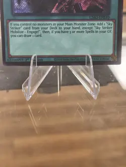Sky Striker Mobilize - Engage! Secret Rare L26D-ENS10 Alt Art YUGIOH Free Ship! - Image 3