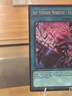 Sky Striker Mobilize - Engage! Secret Rare L26D-ENS10 Alt Art YUGIOH Free Ship! - Image 5