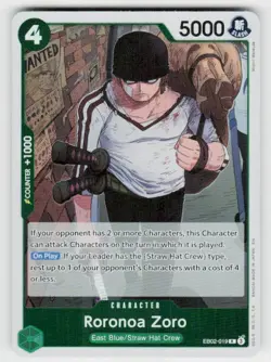 Extra Booster: Anime 25th Collection #EB02-019 Roronoa Zoro - Image 1