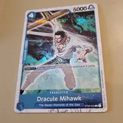 Dracule Mihawk Jolly Roger Holo Premium Booster - The Best - One Piece #ST03-005 - Image 2