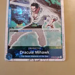 Dracule Mihawk Jolly Roger Holo Premium Booster - The Best - One Piece #ST03-005 - Image 4