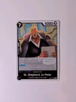 St. Shepherd Ju Peter - OP13-084 Carrying On His Will Foil - One Piece TCG - NM - Image 2