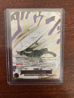 One Piece TCG - Ground Death (Alternate Art) - The Azure Sea's Seven (OP14 -096) - Image 1