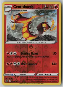 Centiskorch 010/073 Pokemon Champion's Path Reverse Holo Card Near Mint (NM) 1 - Image 1