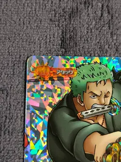 One Piece 2011 BANDAI BERRY MATCH IC ZORO IC1 DIAMOND HOLO VINTAGE CARD PROMO - Image 3