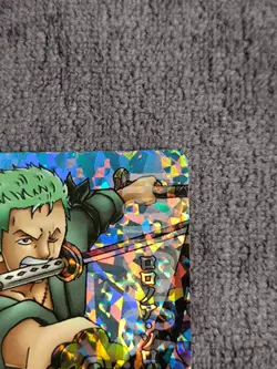 One Piece 2011 BANDAI BERRY MATCH IC ZORO IC1 DIAMOND HOLO VINTAGE CARD PROMO - Image 4