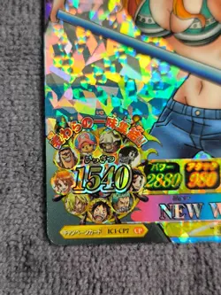 One Piece 2011 NAMI BANDAI BERRY MATCH IC LUFFY IC1-CP7 HOLO VINTAGE CARD PROMO - Image 2