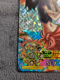 One Piece 2011 BANDAI BERRY MATCH IC ROBIN IC1 DIAMOND HOLO VINTAGE CARD PROMO - Image 2
