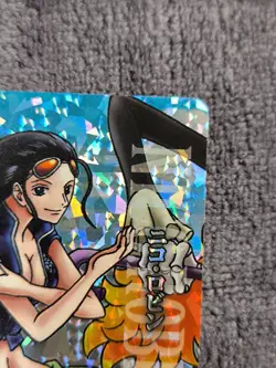 One Piece 2011 BANDAI BERRY MATCH IC ROBIN IC1 DIAMOND HOLO VINTAGE CARD PROMO - Image 4