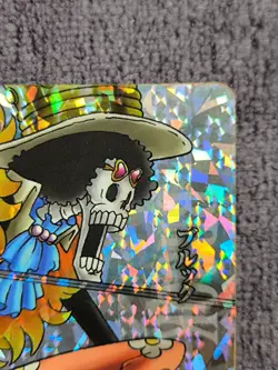 Brook Holo Rare Berry Match IC Card Bandai Anime Japanese Collection - Image 4