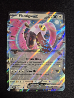 Flamingo Ex 160/191 Double Rare Holo Pokemon TCG Surging Sparks Card NM Flamigo - Image 1