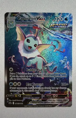 Pokemon Vaporeon VMAX SWSH182 SWSH: Sword & Shield Promo Cards Holo - Image 1