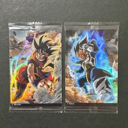 S6822 Goku 4-01 Vegeta 4-02 R Dragon Ball Itajaga Cards Wafer Sealed Vol.4 YM19 - Image 1