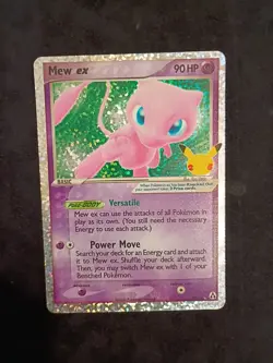 Mew EX 88/92 Celebrations Classic Collection Holo Card Near Mint NM/MT Condition - Image 1