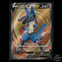 Lucario V SWSH213 SWSH: Sword & Shield Promo Cards NM Pokemon - Image 1