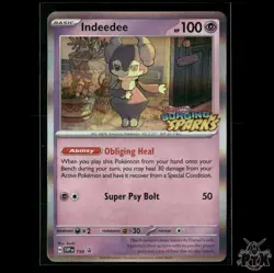 Indeedee 154 SV: Scarlet & Violet Promo Cards NM Pokemon - Image 1