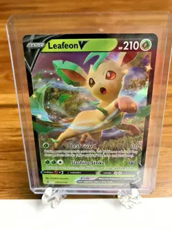Leafeon V SWSH194 Pokemon Card Black Star Promo NM-Mint - Image 2