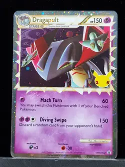 Pokemon Dragapult Prime SWSH132 Celebrations 25th Anniversary Holo Promo Card - Image 1