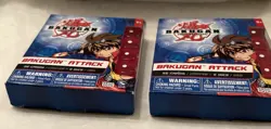 2008 LOT OF 2 BAKUGAN BATTLE BRAWLERS ATTACK Playing Card & Dice Game NEW NIB - Image 2