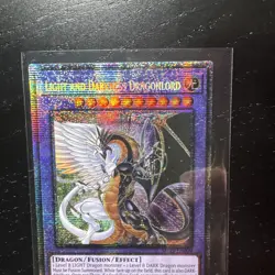 Yu-Gi-Oh Dragonlord Light and Darkness Ultra Rare Card 1st Edition Special Holo - Image 5