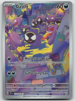 Gastly 177/162 Illustration Rare – Pokemon Temporal Forces Card LP - Image 1