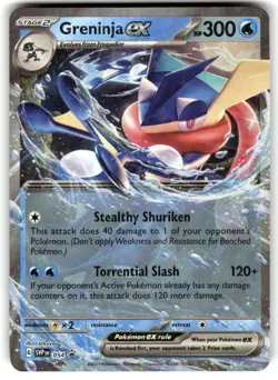 Greninja ex Promo SV: Scarlet & Violet Promo Cards 054 LP - Image 1