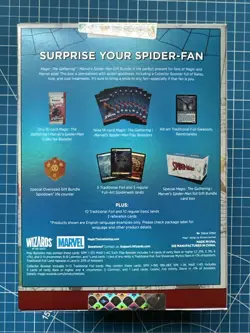 Magic The Gathering Marvel's Spider-Man Gift Edition Bundle Brand New Sealed - Image 3
