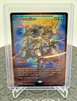 Turtles in Time (Showcase) *FOIL* Teenage Mutant Ninja Turtles NM MTG - Image 1