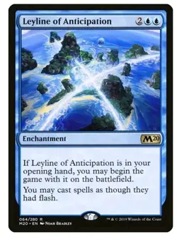 1x MTG Leyline of Anticipation (M20) Rare Enchantment! NM Mint - Image 1