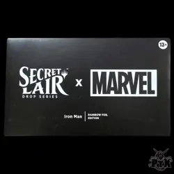 Secret Lair Marvel's Rainbow FOIL Edition MTG Iron Man Sealed - Image 1