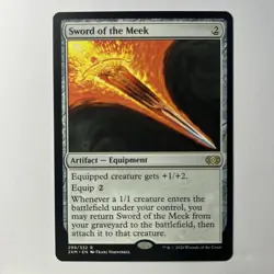 Sword of the Meek - Double Masters - Magic the Gathering MTG - Image 1