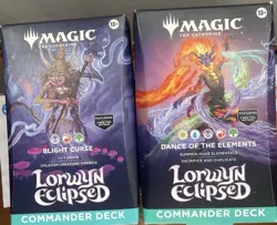 MTG Magic The Gathering Lorwyn Eclipsed BOTH Commander Decks Set of 2 SEALED - Image 1