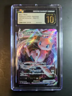 Mew VMAX 054/172 CGC Pristine 10 Japanese VSTAR Universe Pokemon Card - Image 1